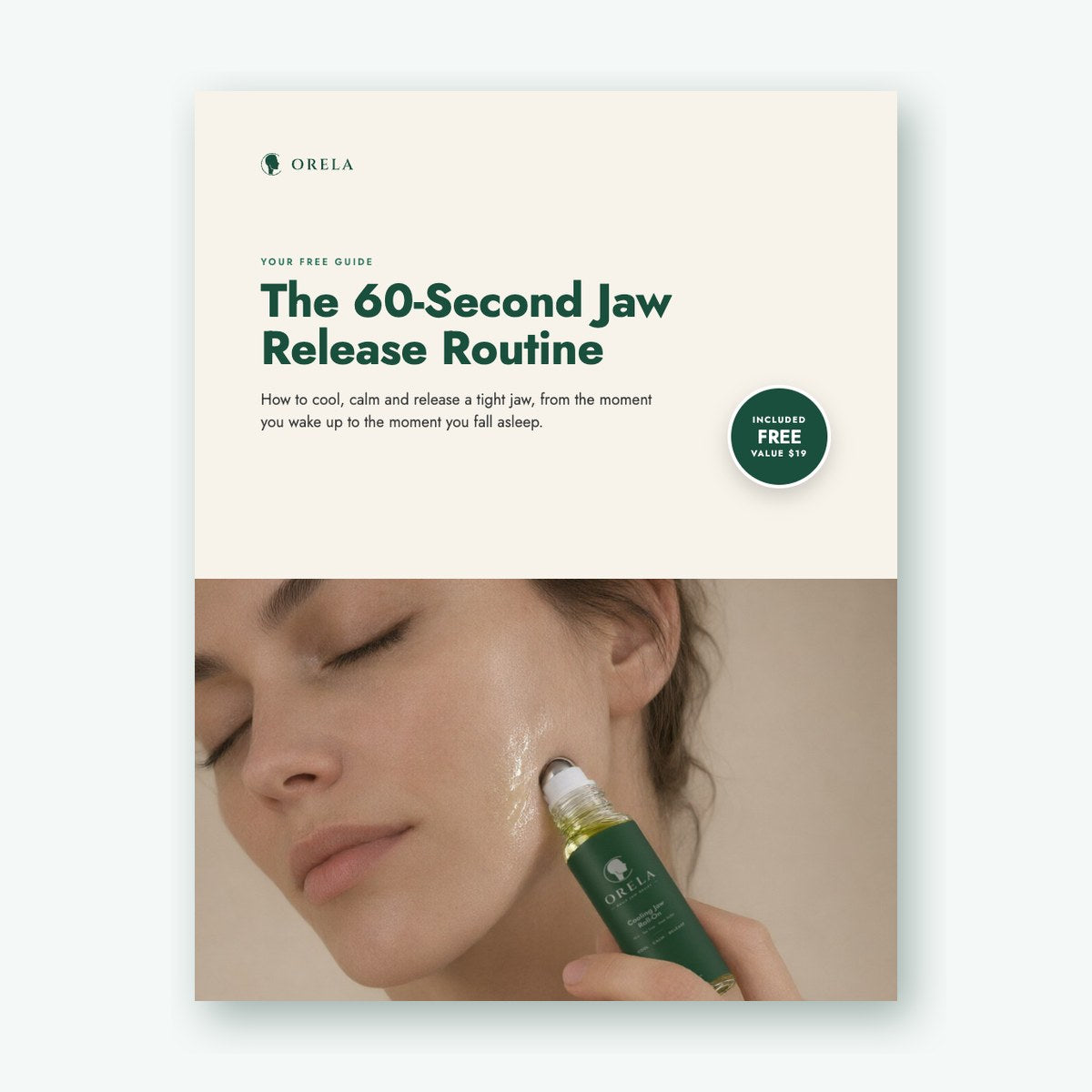 60-Second Jaw Release Routine PDF guide
